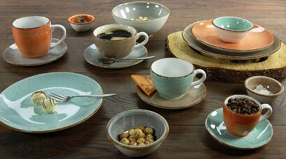 Набор тарелок из фарфора 27 см, 4 предмета Vintage Nature series CreaTable