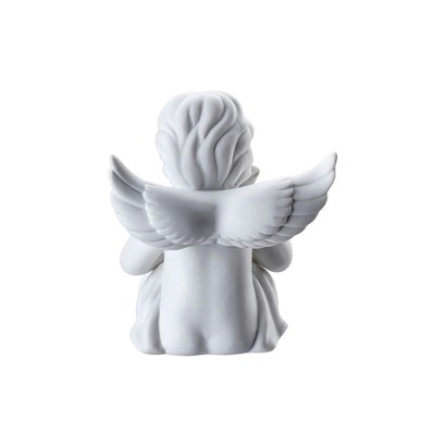 Фигурка "Ангел с зайцем" 10,1 см матовая Angels Rosenthal