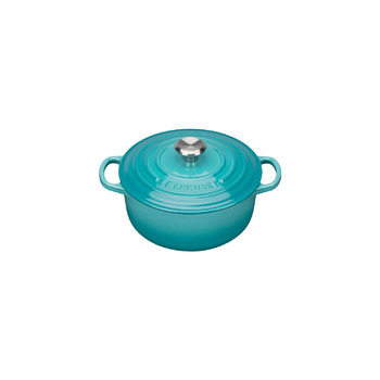 Кастрюля / жаровня 20 см, голубой Le Creuset 