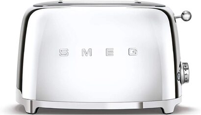 Тостер Smeg TSF01SSEU 2 ломтика, хромированнй