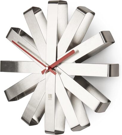 Часы настенные 31 см Ribbon Umbra