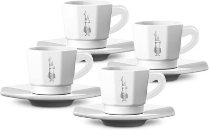 Набор чашек для кофе 8 предметов Bialetti