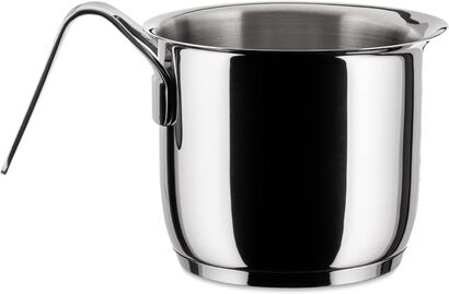 Ковш для молока 14 см 1,9 л металлик Pots & Pans Alessi