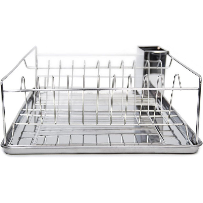 Сушилка для посуды 48 х 33 х 12 см XL Stainless Steel Relaxdays