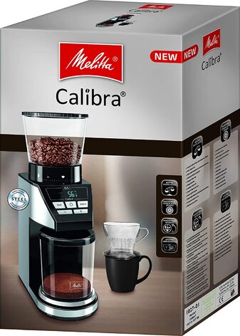 Кофемолка 380 г, 160 Вт, 39 настроек помола Melitta