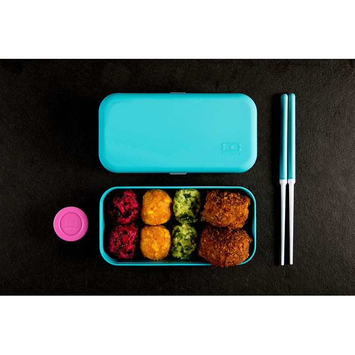 Ланч-бокс 18,5х10х9,4 см голубой MB Original Monbento