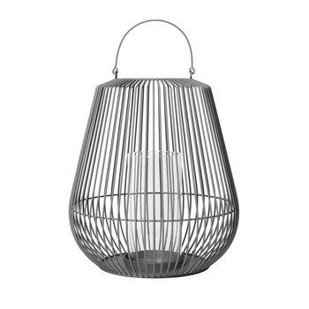 Фонарь под свечу S Gray Nidea Blomus