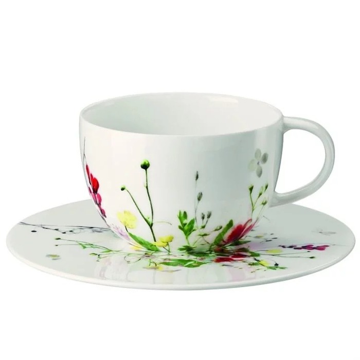 Чашка с блюдцем 300 мл Brillance Fleurs Sauvages Rosenthal