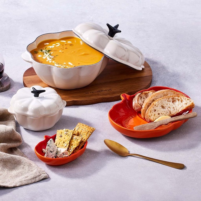 Тарелка 23 см Sea Salt Halloween Le Creuset