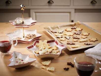 Блюдо в форме елки, большое 26 см Winter Bakery Delight Villeroy & Boch