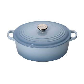 Гусятница / жаровня 31 см, голубой Le Creuset 