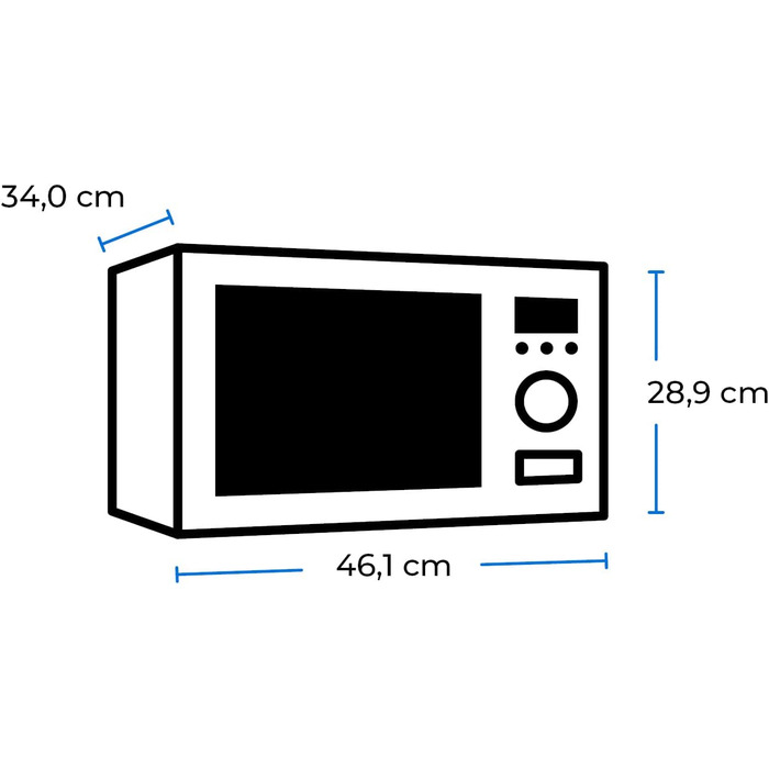 Изсканнй Микроволновая печь UMW 800 г-3 Inox / 800 Вт / Гриль 1000 Вт / Базовая микроволновая печь / 20 л / нержавеющая сталь, Inoxlook 20 литров микроволновая печьсеребро для гриля