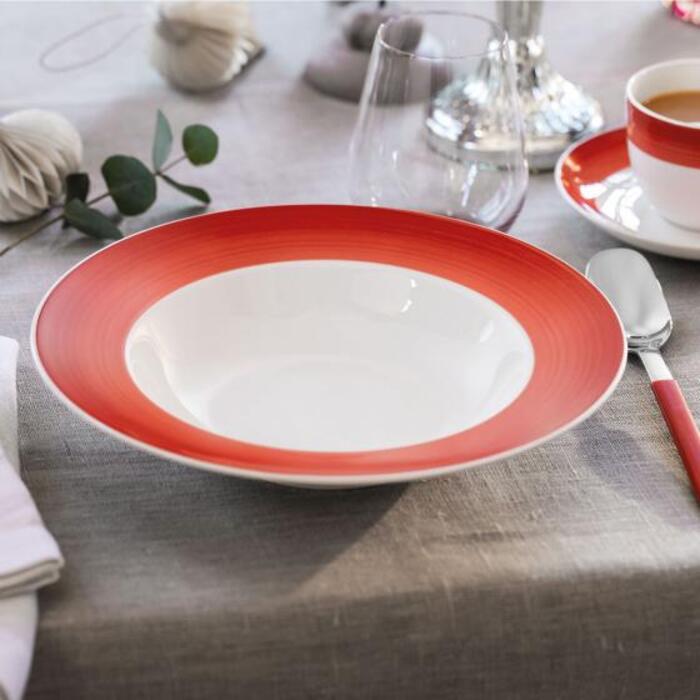 Суповая тарелка 25 см Colourful Life Deep Red Villeroy & Boch