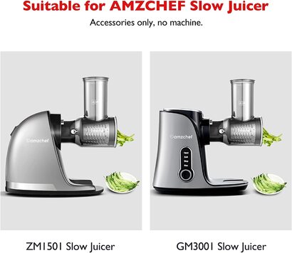 3 насадки AMZCHEF для устройств AMZCHEF ZM1501 и GM3001 из нержавеющей стали