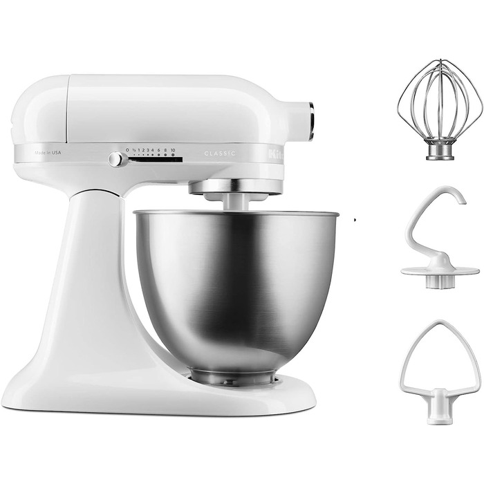 Кухонный комбайн 250 Вт, белый 5KSM3310XEWH KitchenAid