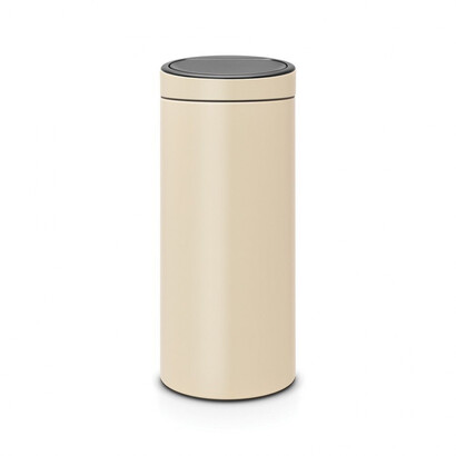 Мусорный бак 30 л миндальный Touch Bin Brabantia