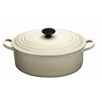 Гусятница / жаровня 25 см, бежевый  Le Creuset