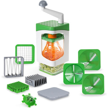 Спиральная овощерезка 13 предметов Nicer Dicer Genius