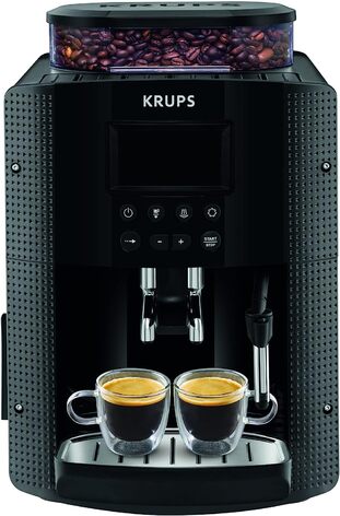 Кофемашина 1.6 л 1400 Вт, с кофемолкой, черная Essential YY8135FD Krups