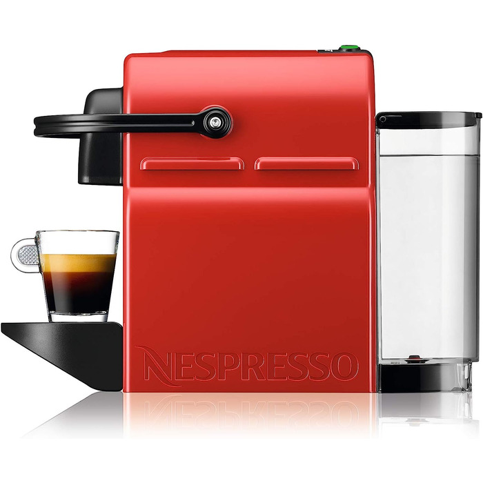 Капсульная кофемашина 0.7 л 1260 Вт, красная Nespresso Inissia YY1531FD Krups