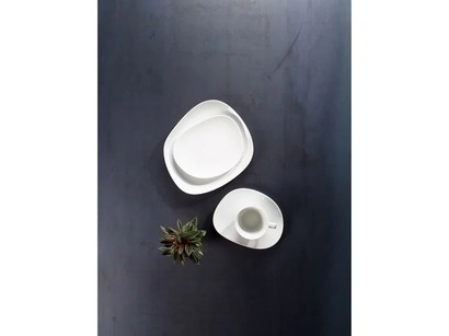 Блюдце к чашке для кофе 17,5 см, белое Organic Villeroy & Boch