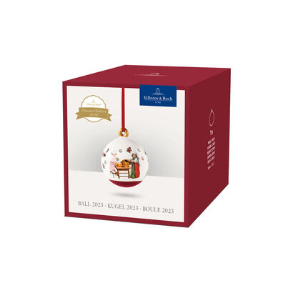 Елочное украшение шар 6,5 см Annual Christmas Edition 2023 Villeroy & Boch