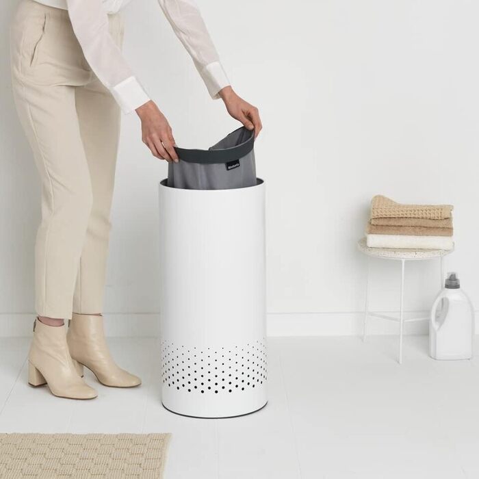 Корзина для белья 35 л White Brabantia