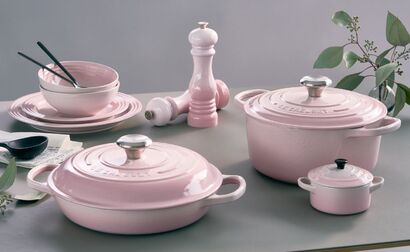 Коллекция Shell Pink от Le Creuset