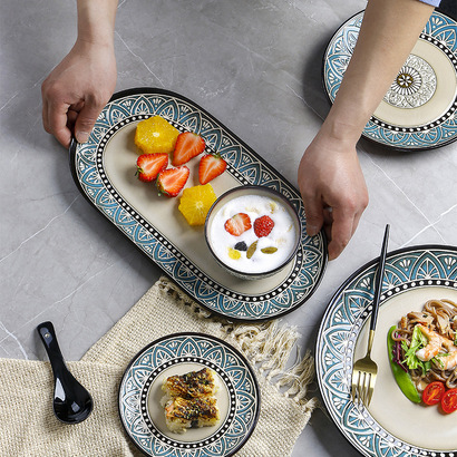 Столовый сервиз из 12 предметов Porust Coast