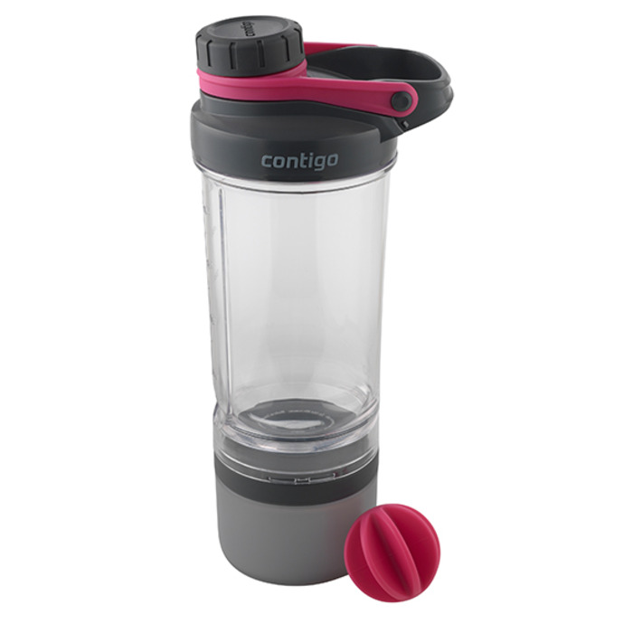 Шейкер розовый 0,65 л Shake & Go Fit Contigo