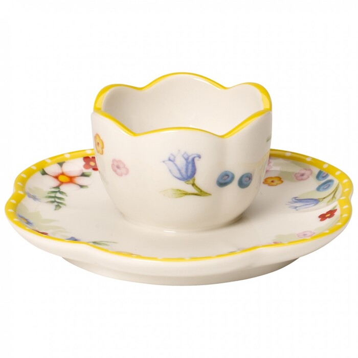 Подставка для яйца с блюдцем 10 х 4 см Spring Awakening Villeroy & Boch