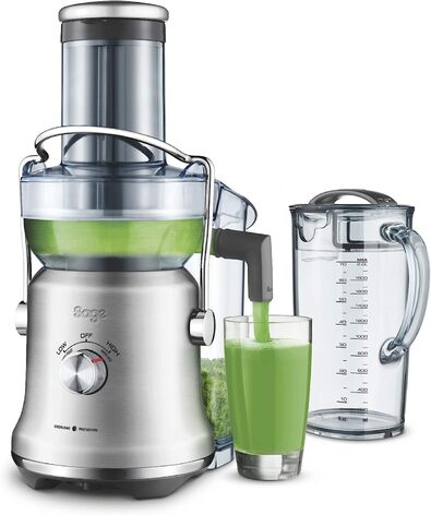 Электрическая соковыжималка с контейнером 2 л, матовая сталь Nutri Juicer Cold Plus SJE530BSS Sage Appliances