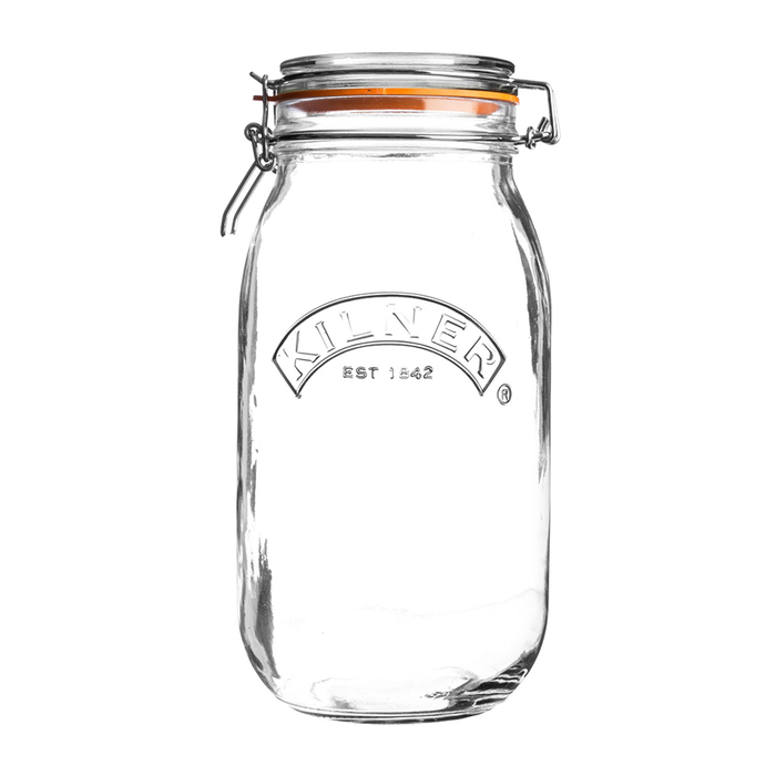 Банка 1,5 л прозрачная Clip Top Kilner