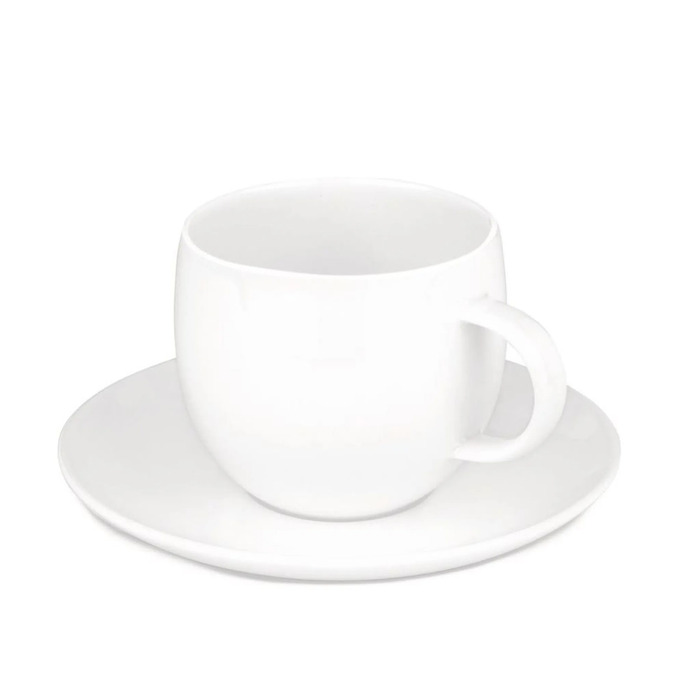 Набор из 4 чайных блюдец 15 см All Time Alessi