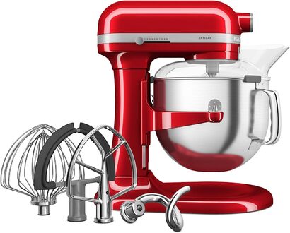 Кухонный комбайн 6.6 л, красный KitchenAid