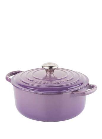 Кастрюля/жаровня 20 см фиолетовая Ultra Violet Le Creuset