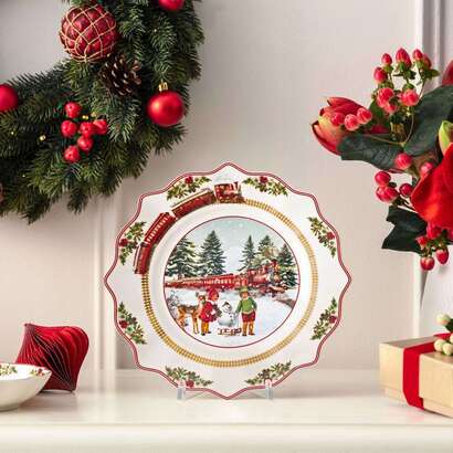 Тарелка 24 x 3 см Annual Christmas Edition 2025 Villeroy & Boch