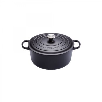 Кастрюля / жаровня 16 см, черный Le Creuset 