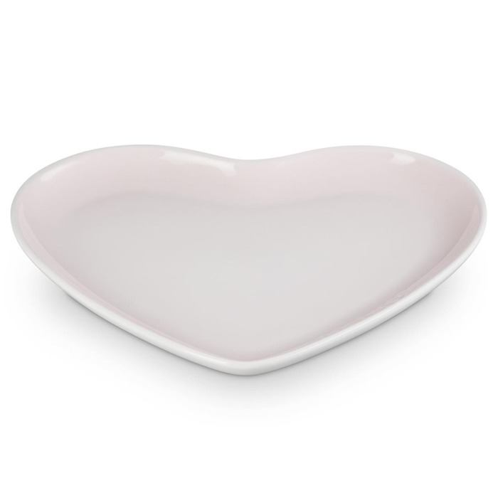 Тарелка 23 см Shell Pink Heart Le Creuset