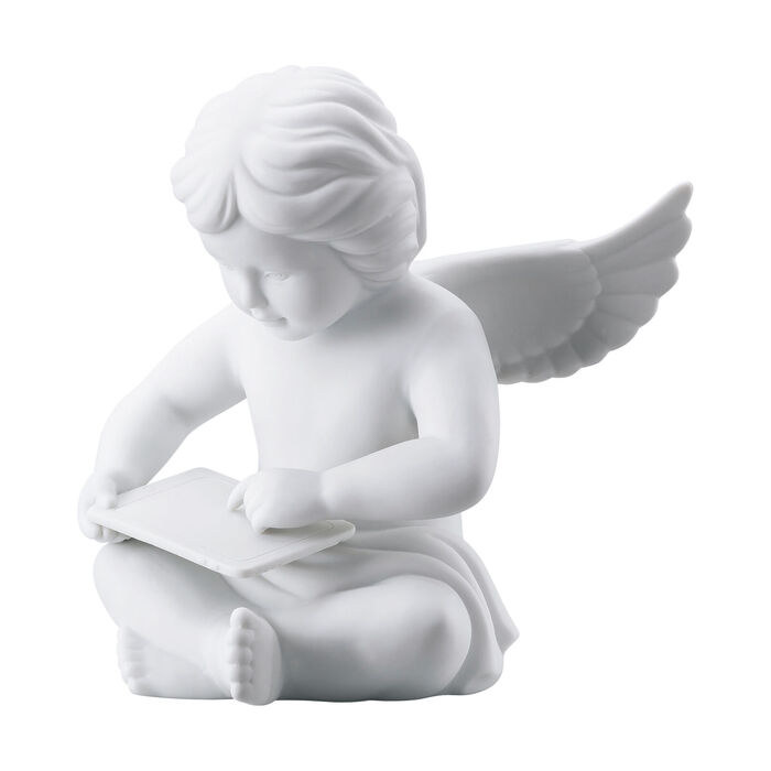 Фигурка "Ангел с планшетом" 14,2 см матовая Angels Rosenthal