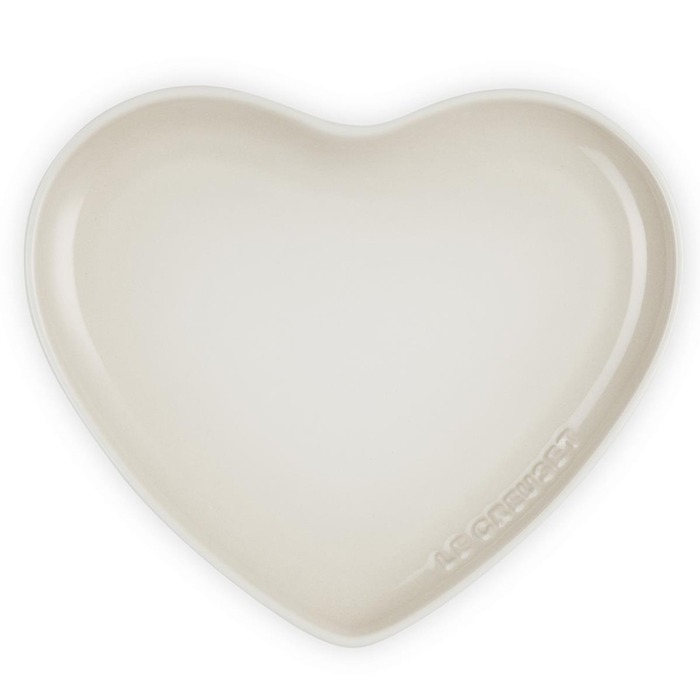 Тарелка 23 см Meringue Heart Le Creuset