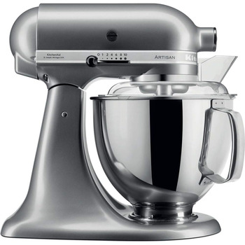 Кухонный комбайн 3 л 300 Вт, 10 скоростей, серебристый 5KSM175PSEMS KitchenAid