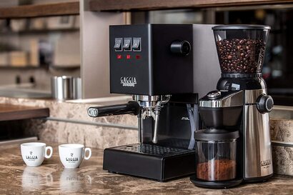 Кофемолка Gaggia MD15 / 15 настроек помола / 350 г / нержавеющая сталь