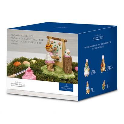 Декоративная фигурка 12,5 х 9 х 11 см кролик Анна за мольбертом Bunny Tales Villeroy & Boch