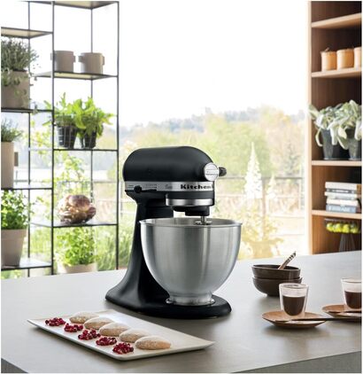 Кухонный комбайн 4.3 л, 275 Вт, 10 скоростей, черный Classic 5K45SSEBM KitchenAid