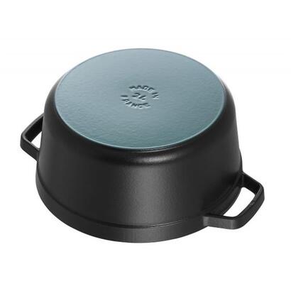 Кокот круглый 18 см, черный Staub