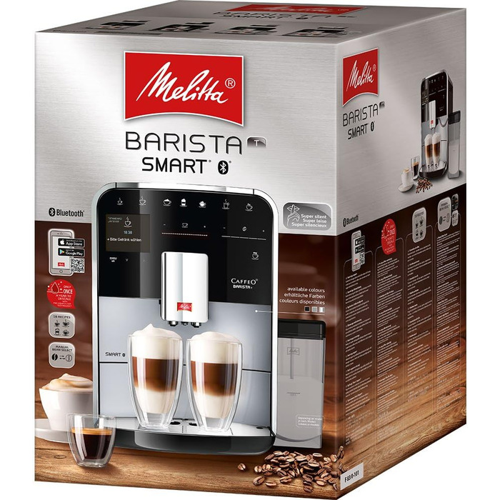 Кофемашина на 2 чашки с кофемолкой Caffeo Barista T Melitta