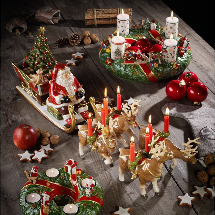 Адвент-календарь с фарфоровыми фигурками, Christmas Toys Memory Villeroy & Boch