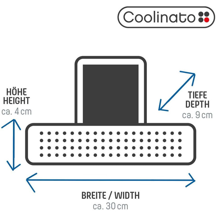 Подставка для планшетов  30 x 4 x 9 см Coolinato