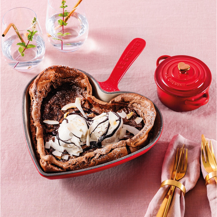 Кокотница 10 см/0,25 л Meringue Heart Le Creuset